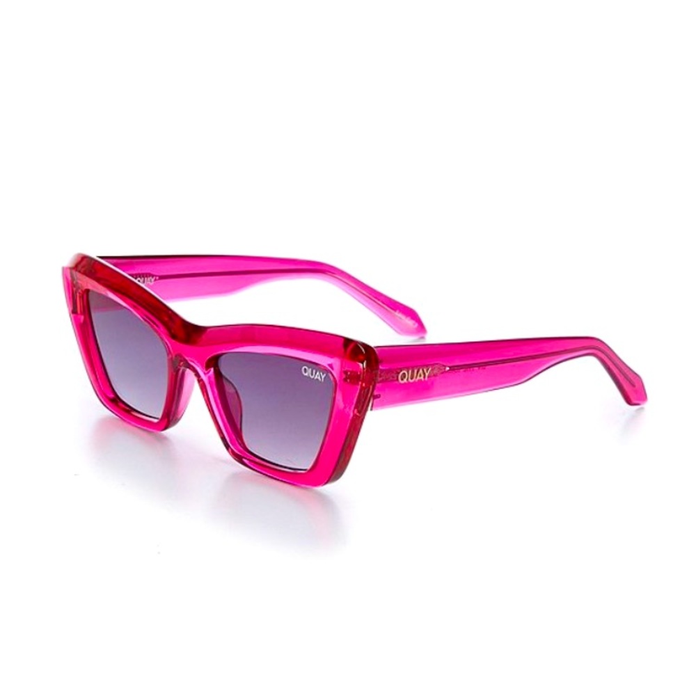 Quay Australia Pink Cat Eye Sunglasses